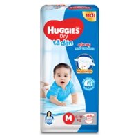 Tã dán Huggies Dry size M 48 miếng (6-11kg)