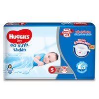 Tã dán Huggies Dry size S 54 + 6 miếng (4-8kg)