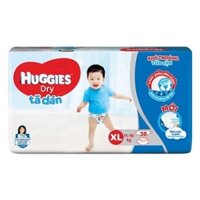 Tã Dán Huggies Dry XL62 - Bao Bì Mới