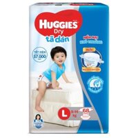 TÃ DÁN HUGGIES L68/ M76 / XXL62