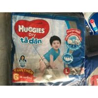 Tã dán HUGGIES L68 tặng 6miếng cùng size