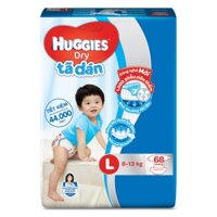 Tã dán Huggies L68
