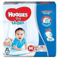 TÃ DÁN HUGGIES M76 CHO BÉ 5-10KG