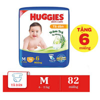 Tã dán Huggies ( M76/ L68/ XL62) :