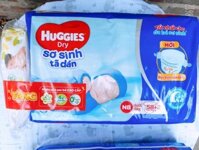 Tã dán HUGGIES NB 58+2(tặng khăn ướt)