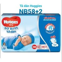 Tã dán Huggies NB58+2