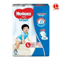 Tả dán Huggies Size L23, L42, L68