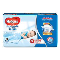 Tã dán Huggies size S 56 miếng cho bé từ 4-8kg
