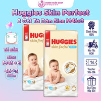 Tã Dán HUGGIES Skin Perfect Size M46+3 Miếng Cho Bé Từ 6 Kg Đến 10 Kg - Thanh Ngân Shop