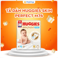 Tã dán Huggies Skin Perfect M76 +3