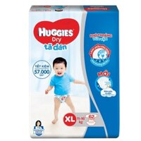 Tã Dán Huggies XL62