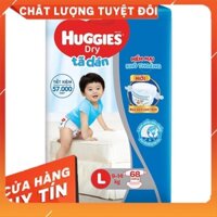 TÃ DÁN HUGGIES M76/L68/Xl62/XXL56 (mẫu mới có đệm mây) SB TL TL