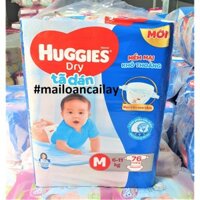 Tã dán Huggies M76/L68/XL62/XXL56