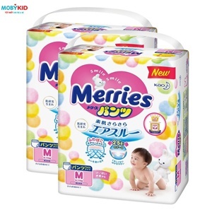 Tã dán Merries M64 miếng (trẻ từ 6 - 11kg)