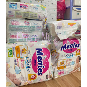 Tã dán Merries M64 miếng (trẻ từ 6 - 11kg)