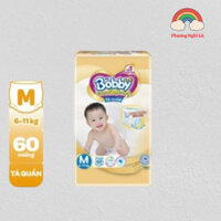 Tã dán M64+6, quần Bobby Extra Soft Dry quần L52+2, XL46+6, XXL42+4 - Phương Nghi LA
