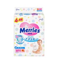 Tã dán Merries [cộng miếng] M64 + 4 miếng