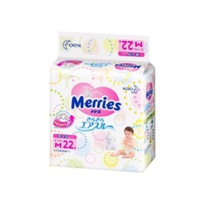 Tã dán Merries M22 - 22 miếng (dành cho trẻ từ 6–11kg)
