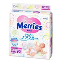 Tã dán Merries Newborn90/S82/M64/L54 - nội địa Nhật