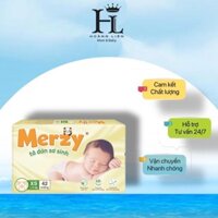 Tã Dán Merzy Newborn XS42 Cho Trẻ Sơ Sinh Dưới 5kg Khô Thoáng, Mềm Mại Khiến Bé Ngon Giấc