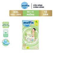 Tã dán MOLFIX XXL56 super jumbo(56+6)