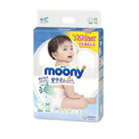 TÃ DÁN MOONY 64 MIẾNG CHO TRẺ 6-11KG – NHẬT BẢN