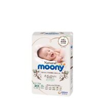 Tã dán Moony Natural siêu cao cấp NB63/S58/M46/L38