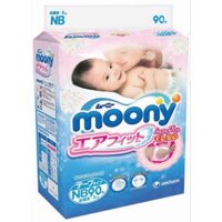 Tã dán Moony NB90 Nội Địa Nhật