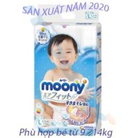 Tã dán moony nội địa L54 ( 9 - 14kg)