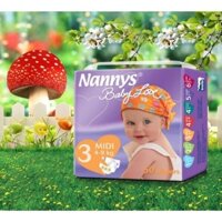 Tã dán Nannys Midi M (Dành cho bé từ 4-9kg)(50 miếng/bịch)