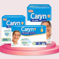Tã dán người lớn Caryn bỉm dán L10 L20 M10 XL10 XL20 Lõi bông cao cấp thấm hút , bề mặt khô thoáng
