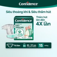 TÃ DÁN NGƯỜI LỚN  CONFIDENCE M15 (Huggies Việt Nam nhập khẩu)