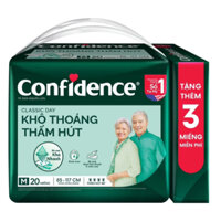 Tã dán người lớn CONFIDENCE size M, L(TẶNG KÈM 3 MIẾNG)