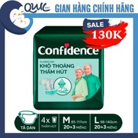 Tã dán Người Lớn Confidence Classic Day size M20/ L20 miếng