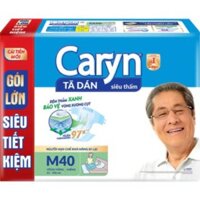 Tã dán người lớn siêu thấm Caryn M40/ L 40 ( mua tối đa 2 gói/đơn )