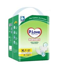 Tã dán người lớn size XL p.Love (Gói/8miếng)
