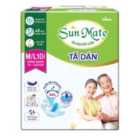 Tã Dán Người Lớn Sunmate M/L XL 10miếng