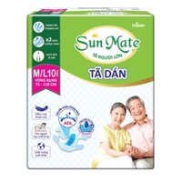 Tã dán người lớn SunMate size M10-M/L10-XL10-M/L18