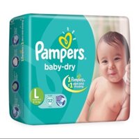 Tã dán Pampers L32, M34, XL28, S38, NB40