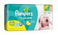 Tã dán Pampers Newborn 40 miếng bịch Tiết kiệm (<5kg)