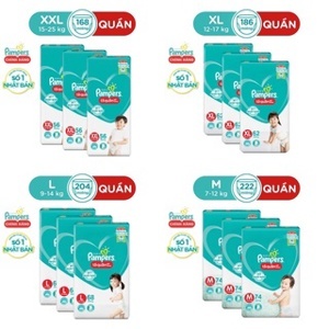 Tã dán Pampers nhập khẩu L 68 miếng
