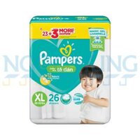 Tã dán Pampers size XL 26 miếng