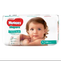 Tã Dán Siêu Cao Cấp Huggies Platinum L54 (54 Miếng)