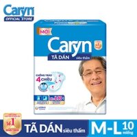 Tã Dán Siêu Thấm Caryn M-L 10 (10 Miếng)