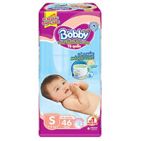 Tã dán sơ sinh Bobby s46