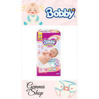 Tã dán sơ sinh Bobby S54L40 mới- Lõi nén cotton-soft 3mm.