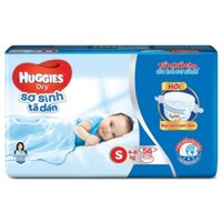 Tã Dán Sơ Sinh Huggies Dry Newborn S 56