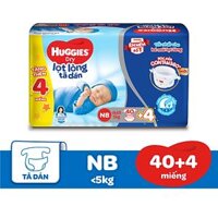 Tã dán sơ sinh Huggies NB (dưới 5kg) NB40