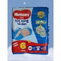 Tả dán sơ sinh Huggies NB70+6 miếng( 5kg trở xuống)