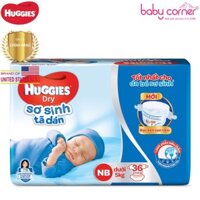 Tã Dán Sơ Sinh Huggies New Born 36